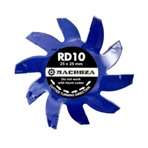 FRESA RD10 25mm X 25mm PARA ROZADORAS MACROZA