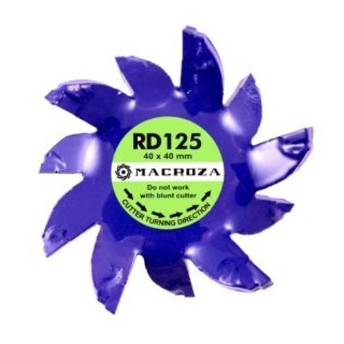 FRESA RD125 40mm X 40mm PARA ROZADORAS MACROZA