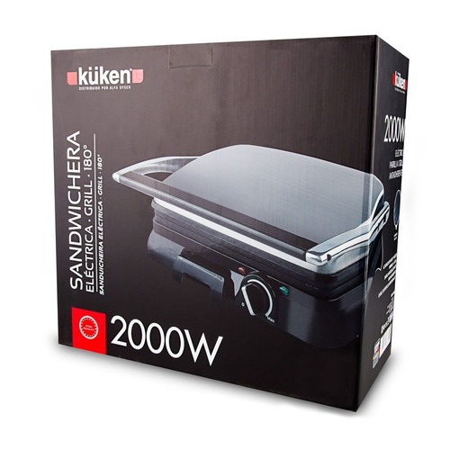 SANDWICHERA ELÉCTRICA GRILL 2000W 33692 KÜKEN