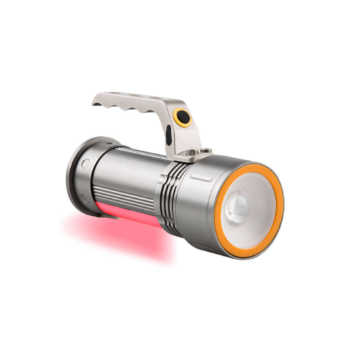 LINTERNA LED COCHE RECARGABLE METAL 10W 1000 LUMENES KORPASS