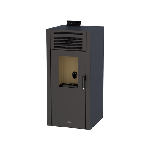 ADEL ESTUFA DE PELLETS 15 KW NEGRA (CANALIZABLE)