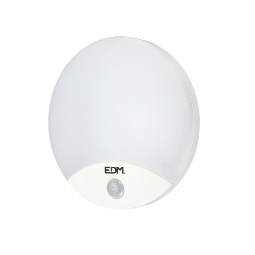 APLIQUE REDONDO EXT LED CON SENSOR MOVIMIENTO 13W 1850Lm EDM