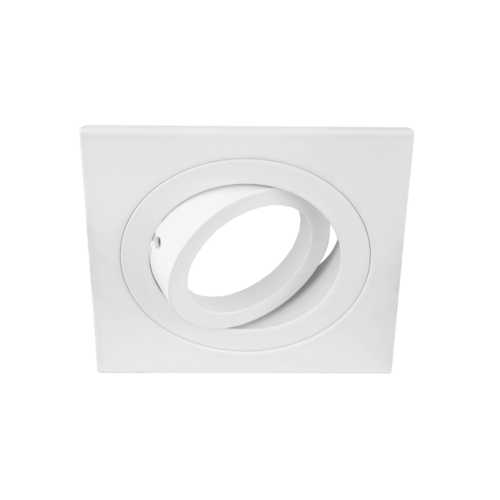 DOWNLIGHT EMPOTRABLE CUADRADO BASCULANTE BLANCO