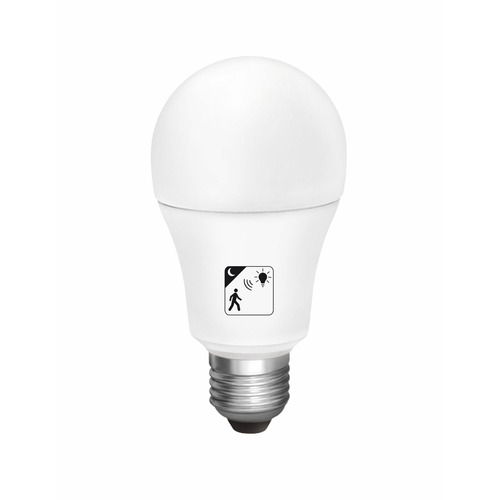 BOMBILLA LED CREPUSCULAR E27 10W FRIA MATEL
