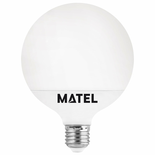 BOMBILLA LED GLOBO G120 E27 18W FRIA MATEL