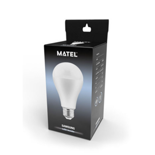 BOMBILLA LED SAMSUNG A-65 E27 20W FRIA MATEL