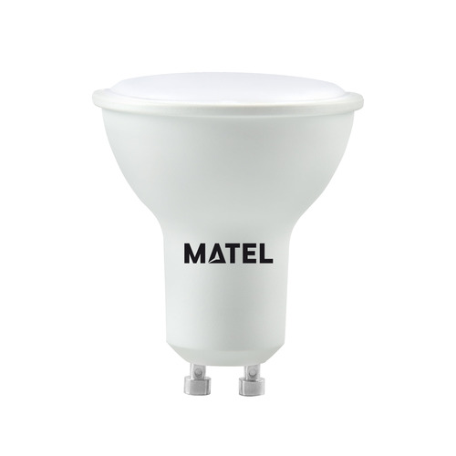 BOMBILLA LED DICROICA GU10 5W FRIA MATEL