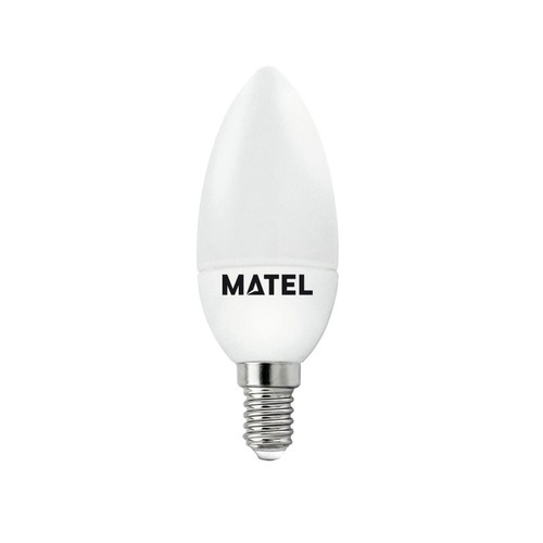 BOMBILLA LED VELA E14 10W CALIDA MATEL