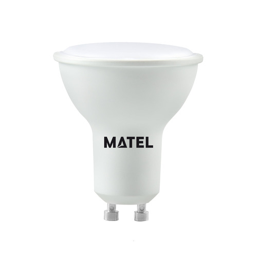 BOMBILLA LED DICROICA GU10 7W CALIDA MATEL