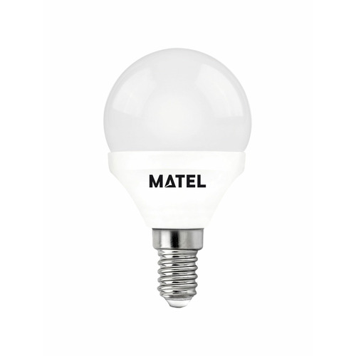 BOMBILLA LED ESFERICA E14 7W CALIDA MATEL