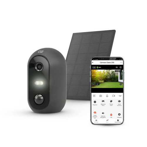CAMARA DALIA200 WIFI EXTERIOR CON PLACA SOLAR GARZA