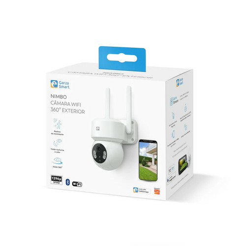 CAMARA NIMBO PACK 2 UND WIFI EXTERIOR 360º GARZA