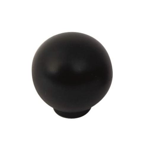 POMO REDONDO NEGRO MATE Ø 29mm NESU