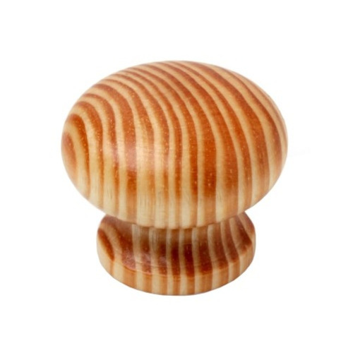 POMO REDONDO MADERA PINO BARNIZADO Ø 35mm REI