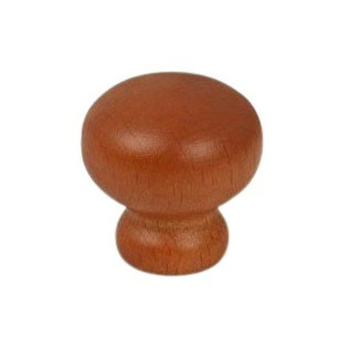 POMO REDONDO MADERA NOGAL BARNIZADO Ø 30mm REI