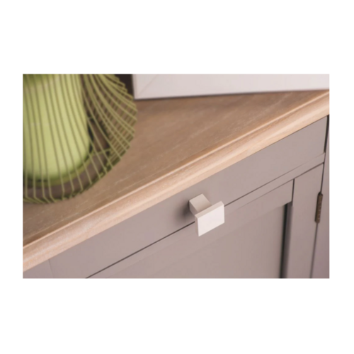 POMO CUADRADO BLANCO 30X30mm (Pack 6) REI