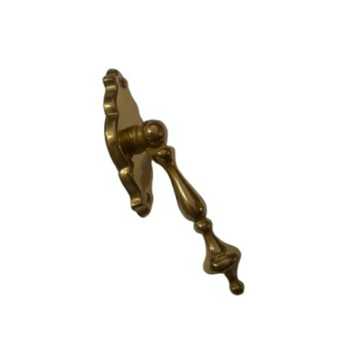 TIRADOR PENDULO MINI LATON BRILLO 75mm