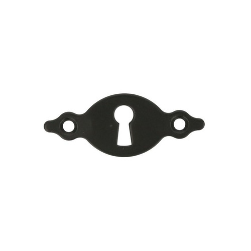 BOCALLAVE HORIZONTAL ACERO NEGRO 65X25X1,5 mm AMIG