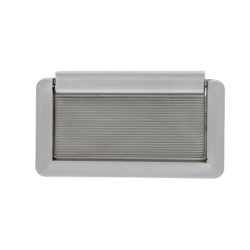 ASA TIRADOR TARJETA CROMO MATE 72X40 mm AMIG