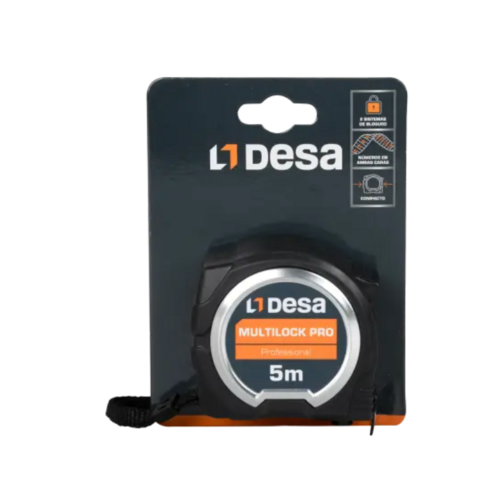 FLEXOMETRO MULTI LOCK PRO 5M DESA