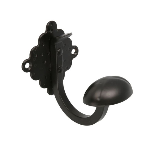 COLGADOR ESTILO RUSTICO NEGRO 70X70X85 mm AMIG