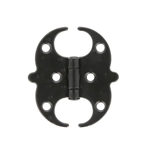 BISAGRA MARIPOSA ACERO NEGRO 100 mm AMIG