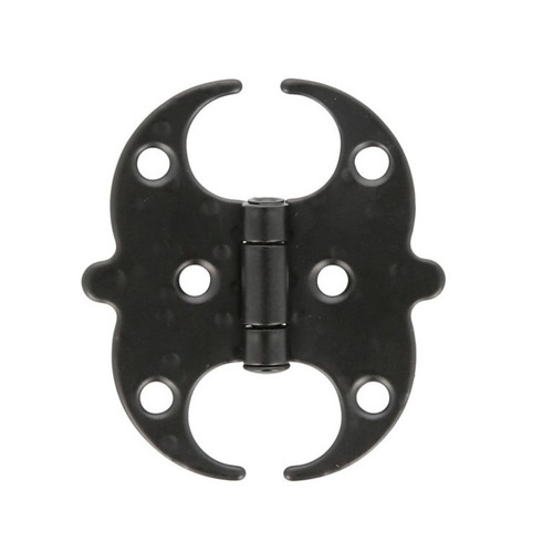 BISAGRA MARIPOSA ACERO NEGRO 125 mm AMIG