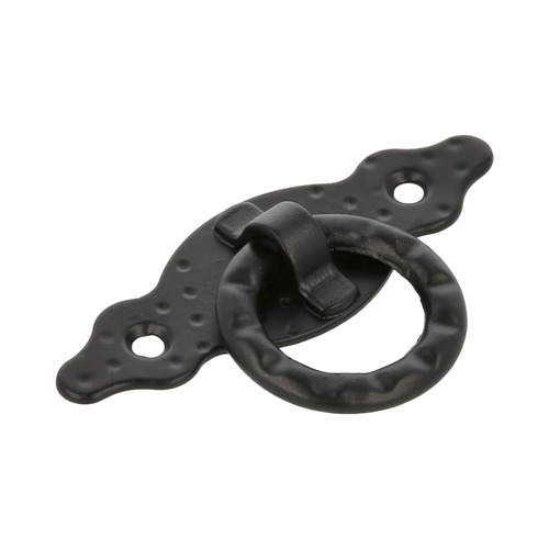 ASA TIRADOR HORIZONTAL ACERO NEGRO 80 mm AMIG