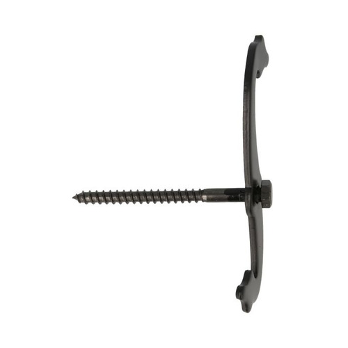 RETENEDOR CONTRAVENTANA ACERO NEGRO TIPO S 105X131 mm AMIG