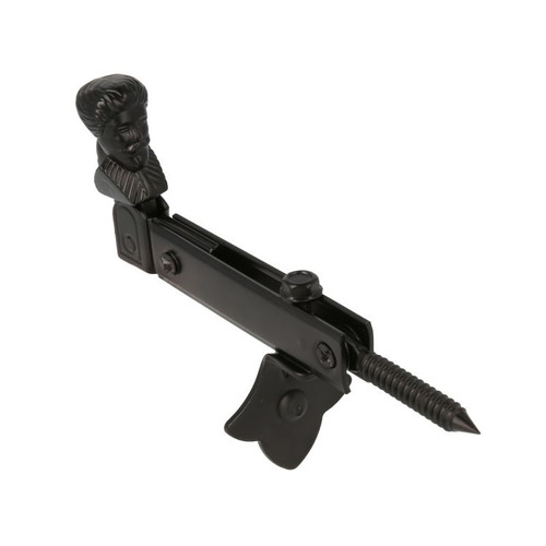 RETENEDOR CONTRAVENTANA ACERO NEGRO 157 mm AMIG