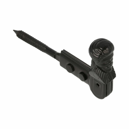 RETENEDOR CONTRAVENTANA ACERO NEGRO 130 mm AMIG