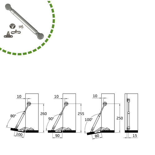 COMPAS GAS CERRADO 8 KG AMIG