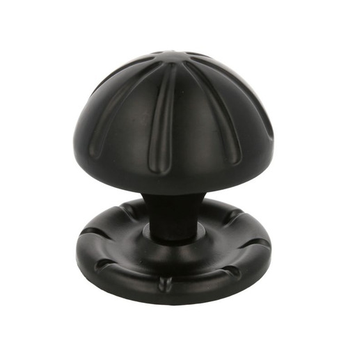 POMO PUERTA NEGRO ø75mm AMIG