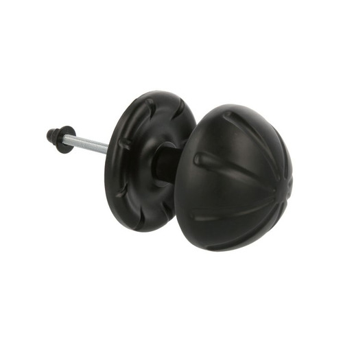 POMO PUERTA NEGRO ø75mm AMIG