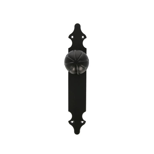 POMO PUERTA GIRATORIO NEGRO 280 mm AMIG