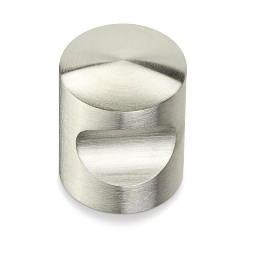 POMO ALUMINIO NIQUEL SATINADO 25mm