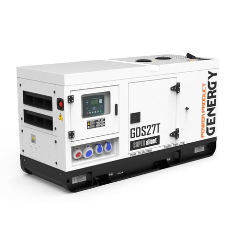 GENERADOR GDS 27T TRIFASICO INSONORIZADO 27KVA 22KW 400/230V GENERGY
