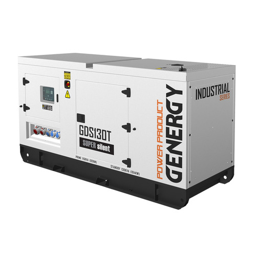 GENERADOR GDS 130T TRIFASICO INSONORIZADO 127KVA 101KW 400/230V GENERGY