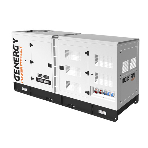 GENERADOR GDS 200T TRIFASICO INSONORIZADO 204KVA 163KW 400/230V GENERGY