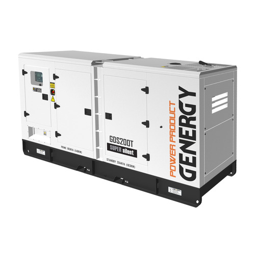 GENERADOR GDS 200T TRIFASICO INSONORIZADO 204KVA 163KW 400/230V GENERGY