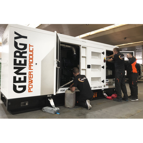 GENERADOR GDS 200T TRIFASICO INSONORIZADO 204KVA 163KW 400/230V GENERGY