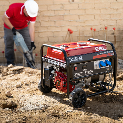 GENERADOR X40 MONOFASICO 3KVA 3000VA HONDA