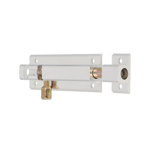 PASADOR SOBREPONER ALUMINIO PLATA 150 mm AMIG