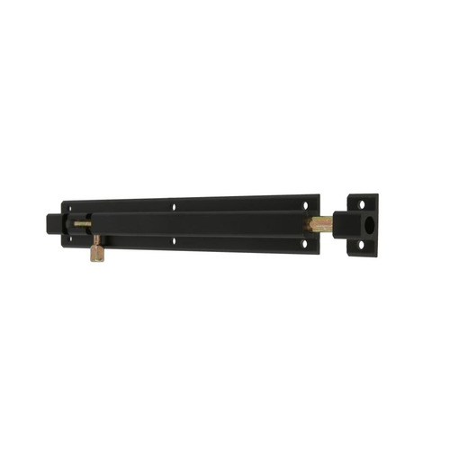 PASADOR SOBREPONER ALUMINIO NEGRO 150 mm AMIG