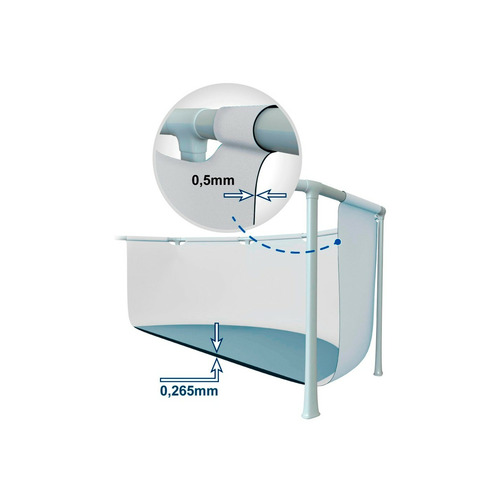 PISCINA REDONDA DESMONTABLE PRISM FRAME 305X75 INTEX