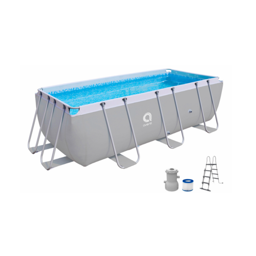 PISCINA RECTANGULAR DESMONTABLE 400X207X122 AVENLI