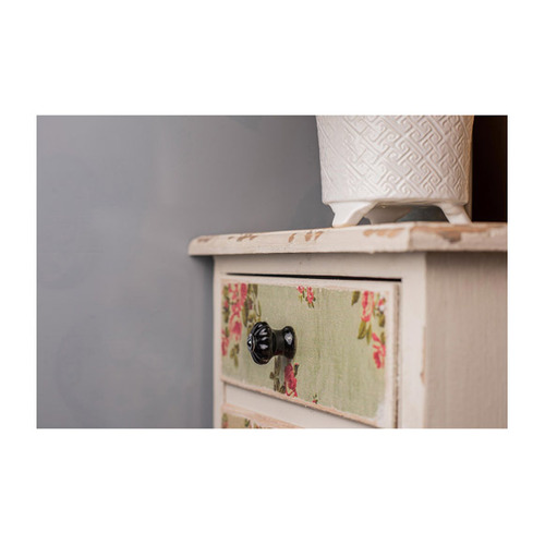 POMO REDONDO PORCELANA NEGRO ø28 mm REI