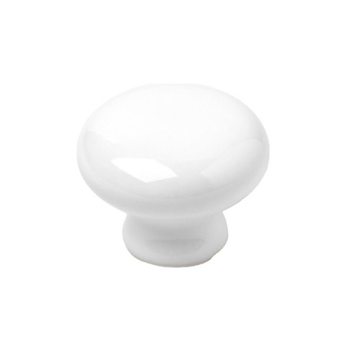 POMO REDONDO PORCELANA BLANCO ø 35 mm REI