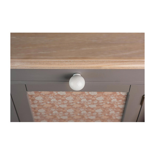 POMO REDONDO ABS BLANCO ø 28 mm REI