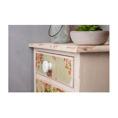 POMO REDONDO MADERA BLANCO ø 38 mm REI